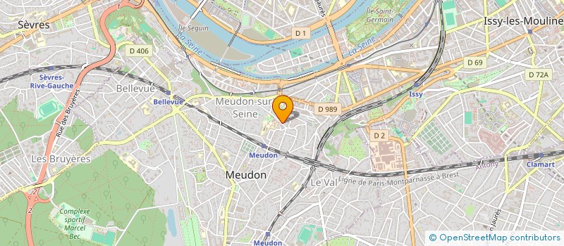 localisation de l'entreprise FINANCIERE D'AIX  VILLE-D'AVRAY