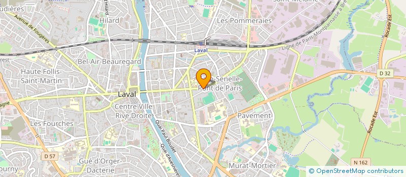 localisation de l'entreprise FINANCIERE D'AMENAGEMENT à LAVAL