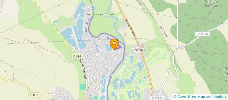 localisation de l'entreprise FINANCIERE D'ARNOVE  IVRY-LA-BATAILLE