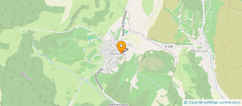 localisation de l'entreprise FINANCIERE D'AUVRECHER à VOLNAY