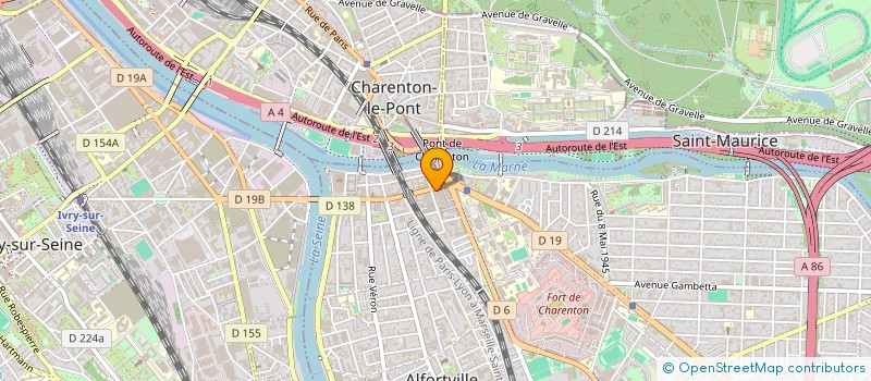 localisation de l'entreprise FINANCIERE D'ENCASSAGNES à MAISONS-ALFORT