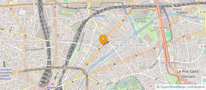 localisation de l'entreprise FINANCIERE D'INTEGRATION  PARIS