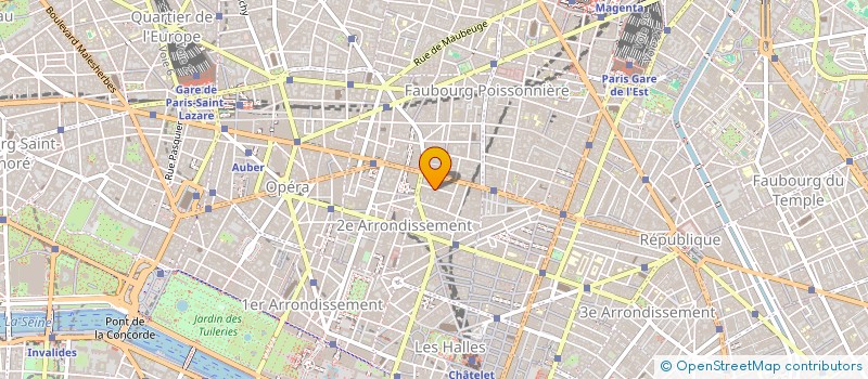 localisation de l'entreprise FINANCIERE D UZES  PARIS