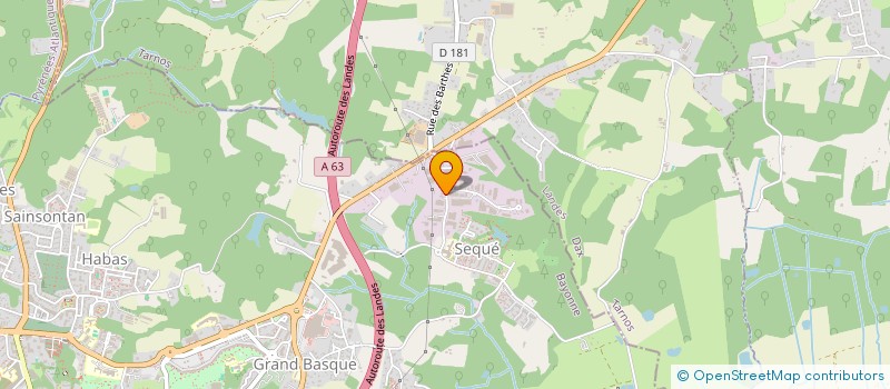 localisation de l'entreprise FINANCIERE DALE à BAYONNE