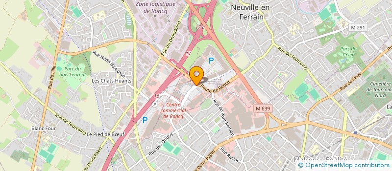 localisation de l'entreprise FINANCIERE DAV à NEUVILLE-EN-FERRAIN
