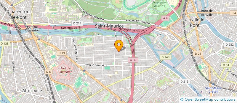 localisation de l'entreprise FINANCIERE DAVE à MAISONS-ALFORT