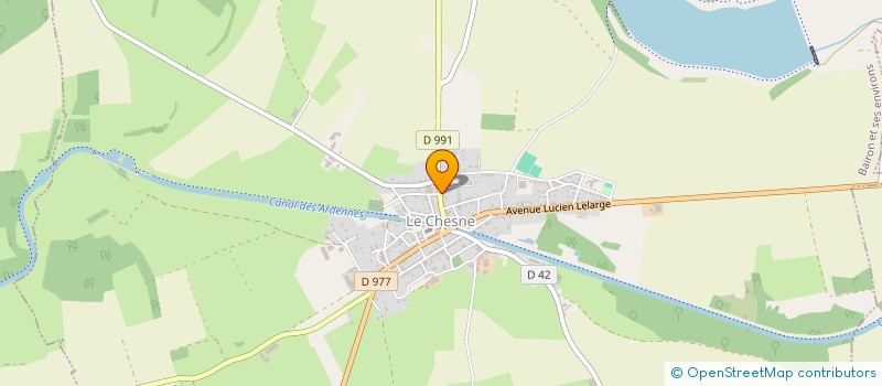 localisation de l'entreprise FINANCIERE DE BAIRON  BAIRON ET SES ENVIRONS