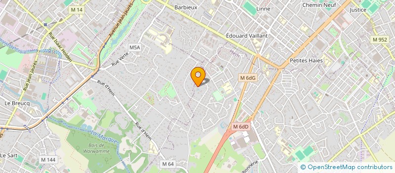 localisation de l'entreprise FINANCIERE DE BEAUMONT  HEM