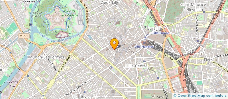 localisation de l'entreprise FINANCIERE DE BOLOGNE à LILLE