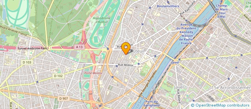 localisation de l'entreprise FINANCIERE DE BONMONT  PARIS