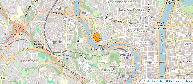 localisation de l'entreprise FINANCIERE DE CENILLY à LYON