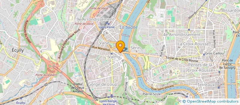 localisation de l'entreprise FINANCIERE DE COURTAGE D ASSURANCES à LYON