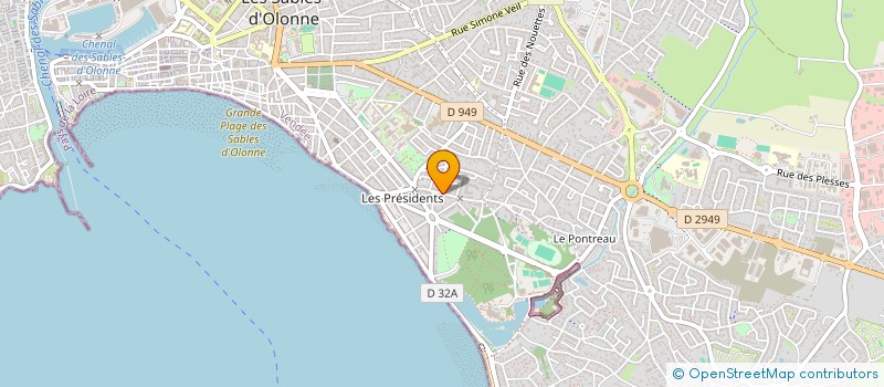localisation de l'entreprise FINANCIERE DE DEVELOPPEMENT DU BOCAGE à LES SABLES D'OLONNE