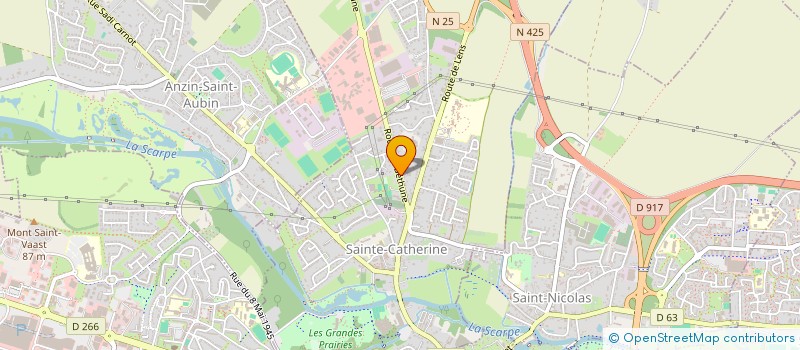 localisation de l'entreprise FINANCIERE DE FIGAC  MONTIGNY-EN-GOHELLE