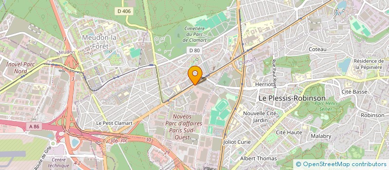localisation de l'entreprise FINANCIERE DE FONTENAY à CLAMART