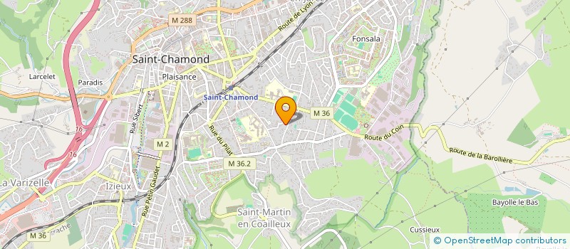 localisation de l'entreprise FINANCIERE DE FREITAS à SAINT-CHAMOND