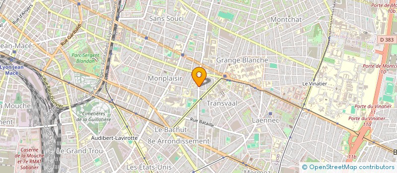 localisation de l'entreprise FINANCIERE DE GOULANDRE  LYON