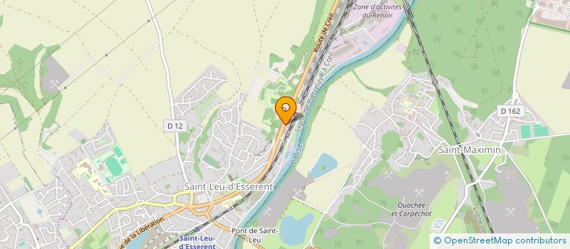 localisation de l'entreprise FINANCIERE DE L'ABBATIALE  PRECY-SUR-OISE