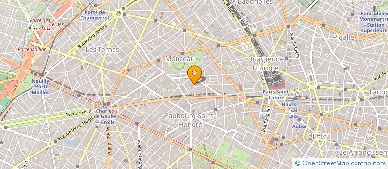 localisation de l'entreprise FINANCIERE DE L'EQUITE  PARIS