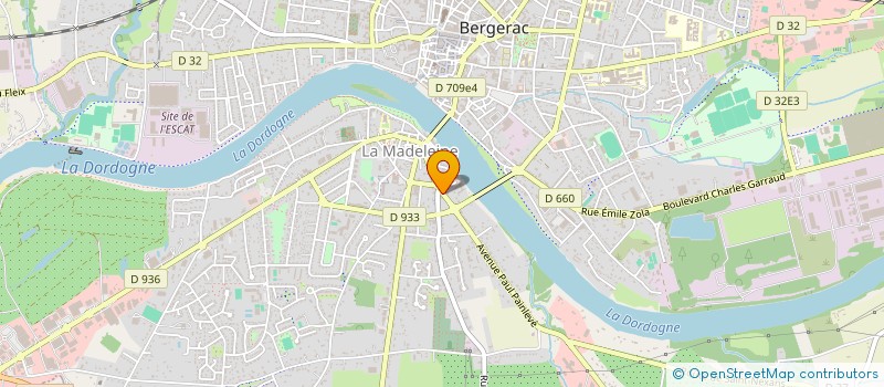 localisation de l'entreprise FINANCIERE DE L'EUROPE DU SUD à BERGERAC