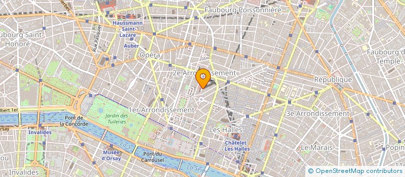 localisation de l'entreprise FINANCIERE DE L ILIADE  PARIS