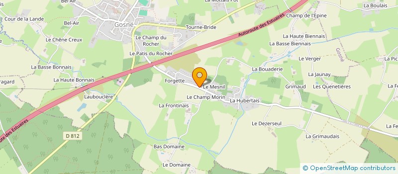 localisation de l'entreprise FINANCIERE DE L'ILLET  GOSNE