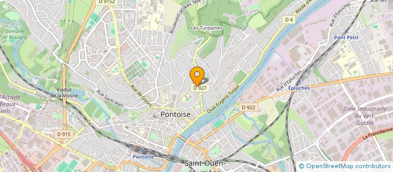 localisation de l'entreprise FINANCIERE DE L'IMMOBILIER  PONTOISE