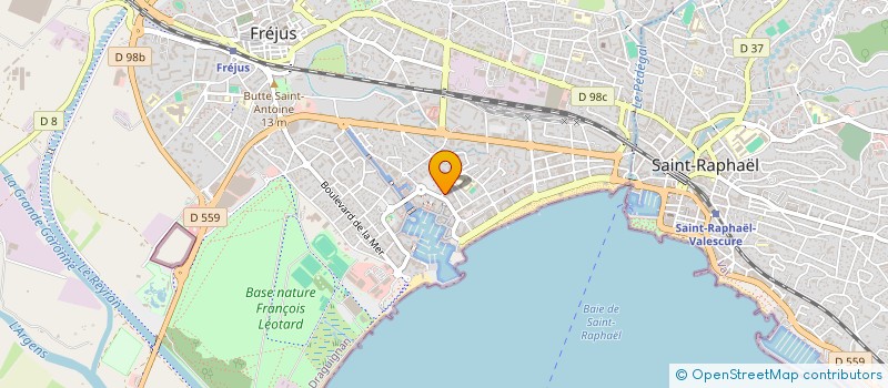 localisation de l'entreprise FINANCIERE DE L'OLIVIER à FREJUS