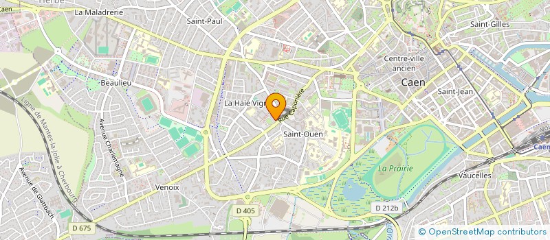 localisation de l'entreprise FINANCIERE DE LA COTE DES ILES à CAEN