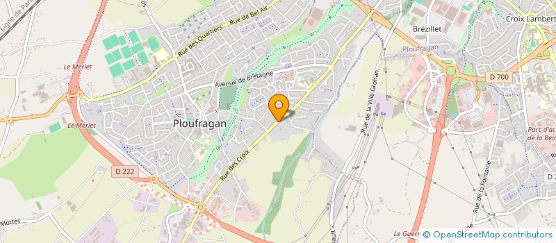 localisation de l'entreprise FINANCIERE DE LA CROISEE  PLOUFRAGAN