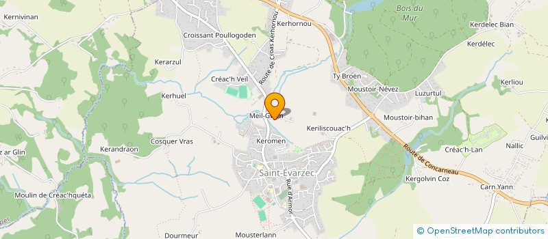 localisation de l'entreprise FINANCIERE DE LA FEE  SAINT-EVARZEC