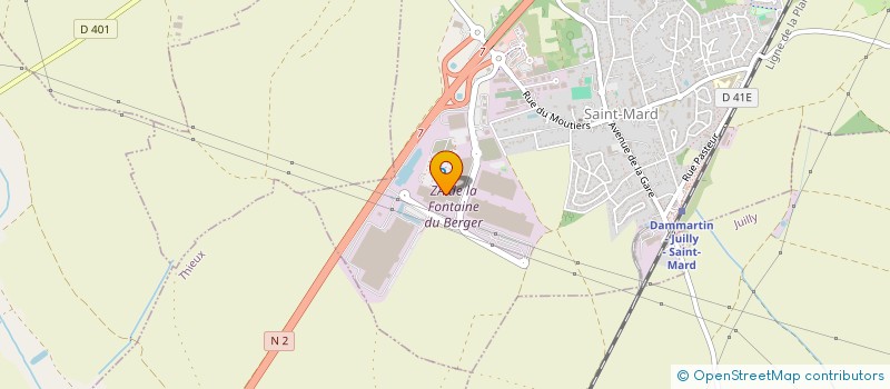 localisation de l'entreprise FINANCIERE DE LA FONTAINE  SAINT-MARD