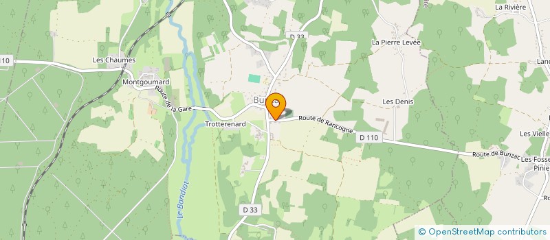 localisation de l'entreprise FINANCIERE DE LA FORGE  LA ROCHEFOUCAULD-EN-ANGOUMOIS