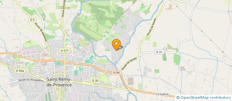 localisation de l'entreprise FINANCIERE DE LA PETITE CRAU  SAINT-REMY-DE-PROVENCE