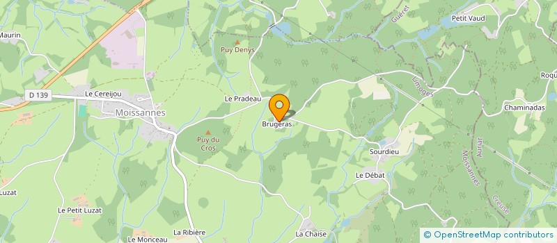localisation de l'entreprise FINANCIERE DE LA SALLE à MOISSANNES