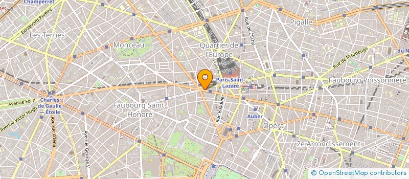 localisation de l'entreprise FINANCIERE DE MIRSON  PARIS