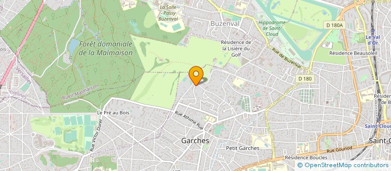 localisation de l'entreprise FINANCIERE DE NEUVILLE à GARCHES
