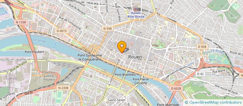 localisation de l'entreprise FINANCIERE DE NORMANDIE à ROUEN