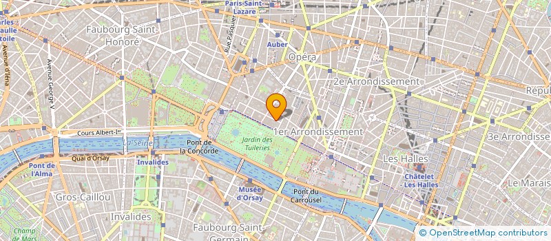 localisation de l'entreprise FINANCIERE DE PARTICIPATIONS COMMERCIALES INDUSTRIELLES ET PROFESSIONNELLES à PARIS