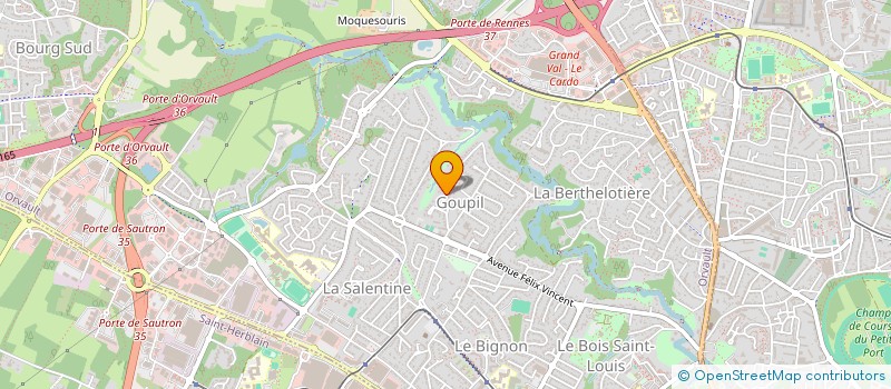 localisation de l'entreprise FINANCIERE DE PITTSFORD à ORVAULT