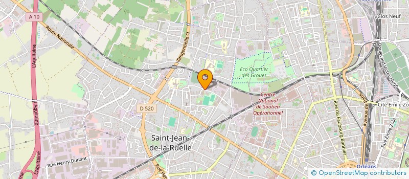 localisation de l'entreprise FINANCIERE DE PLACEMENT 5G  SAINT-JEAN-DE-LA-RUELLE