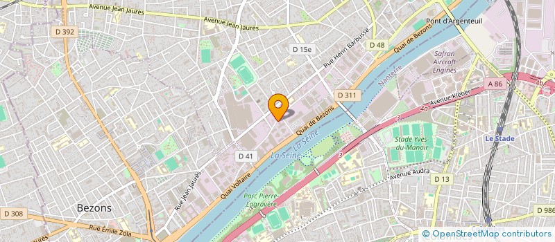 localisation de l'entreprise FINANCIERE DE RETZ  ARGENTEUIL