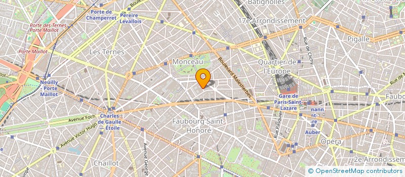 localisation de l'entreprise FINANCIERE DE REUX  PARIS