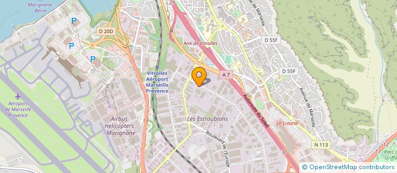 localisation de l'entreprise FINANCIERE DE ROQUEVAIRE à VITROLLES