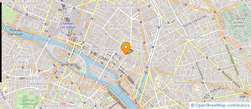 localisation de l'entreprise FINANCIERE DE SAINTE CATHERINE  PARIS