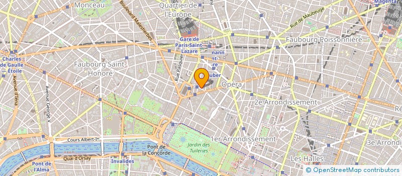 localisation de l'entreprise FINANCIERE DE SEZE  PARIS