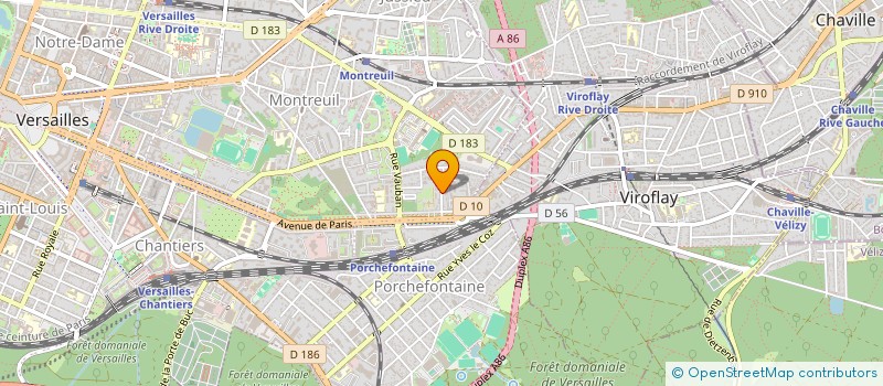 localisation de l'entreprise FINANCIERE DE SIANNE à VERSAILLES
