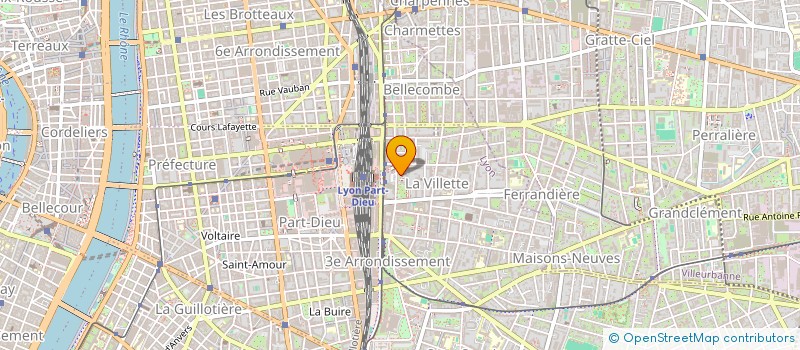 localisation de l'entreprise FINANCIERE DE SORBIERS à LYON