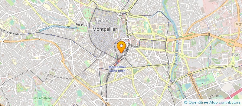 localisation de l'entreprise FINANCIERE DE VERDUN SA  MONTPELLIER