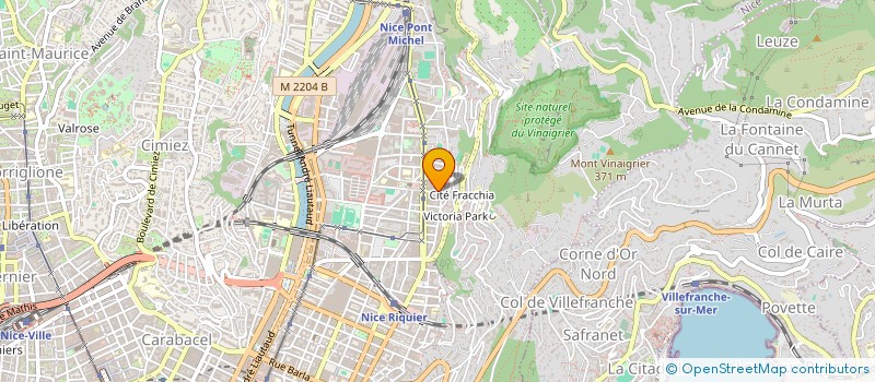 localisation de l'entreprise FINANCIERE DEBOMY à NICE